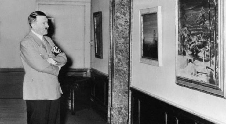 Hitler'in bilinmeyen özellikleri, sanat tutkusu